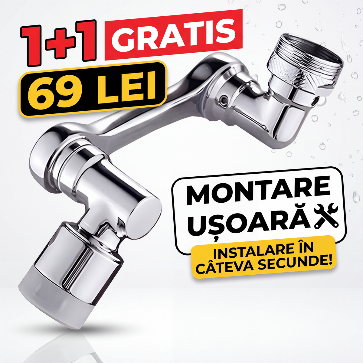 Cap Rotativ 1080° 1+1 GRATIS