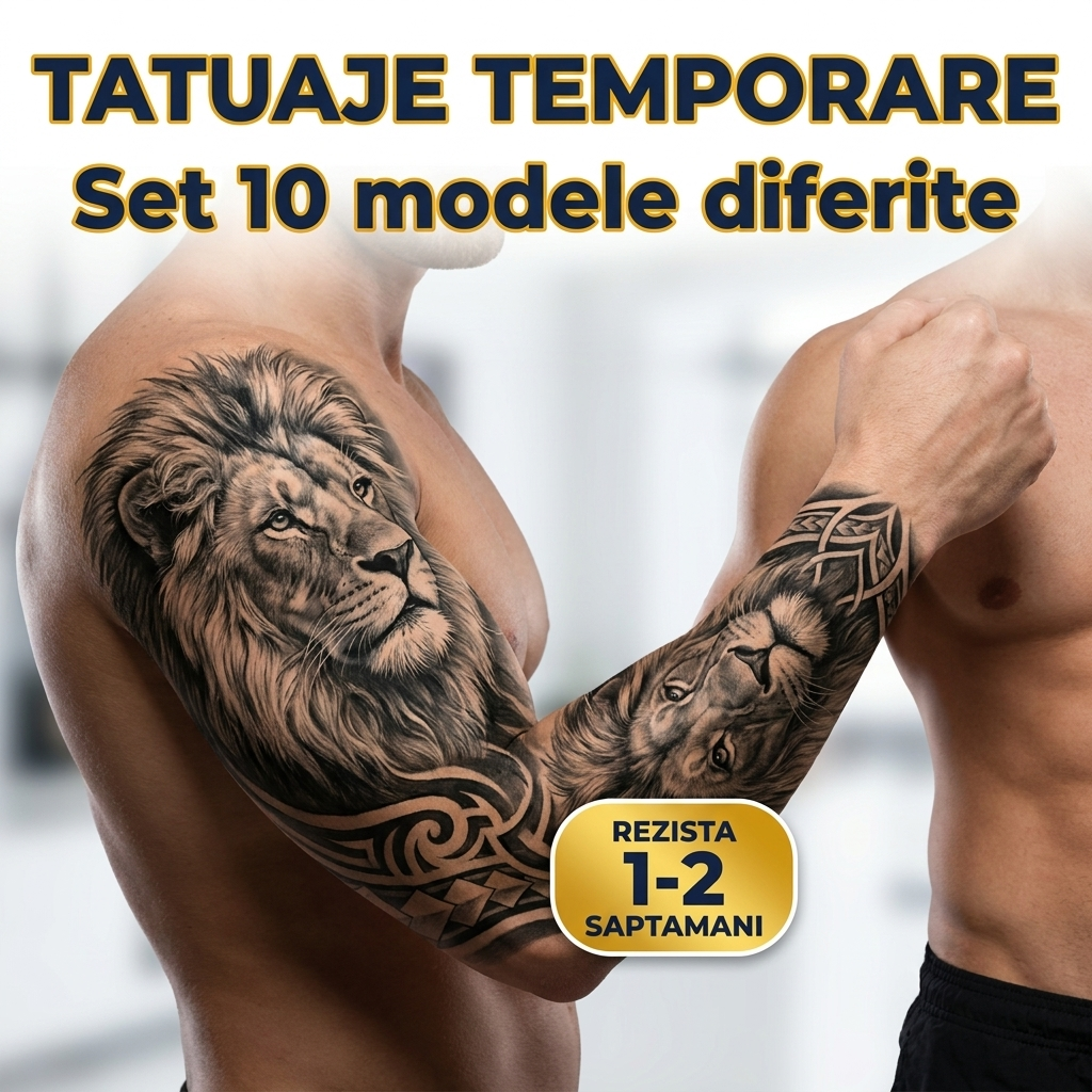 Tatuaje Temporare – Set 10 Modele Realist